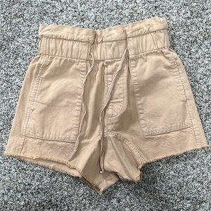 Denim The Great Paperbag Shorts size 1